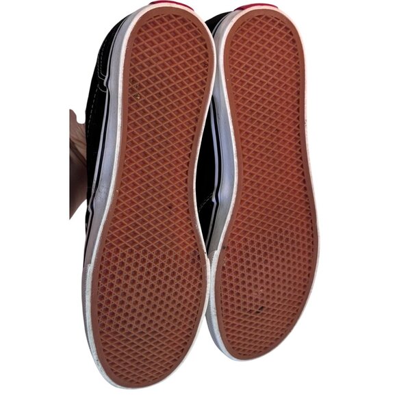 Vans Women's Black Canvas Lace-Up Sneakers Size 7.5 US Skater Streetwear Retro - Picture 8 of 11